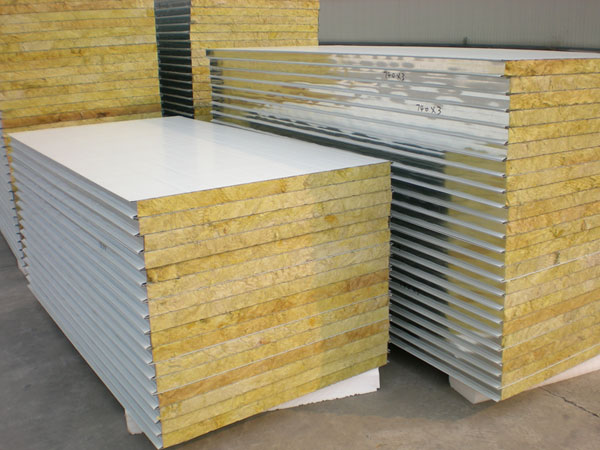 Rockwool panels are effective fireproof (heat insulation).