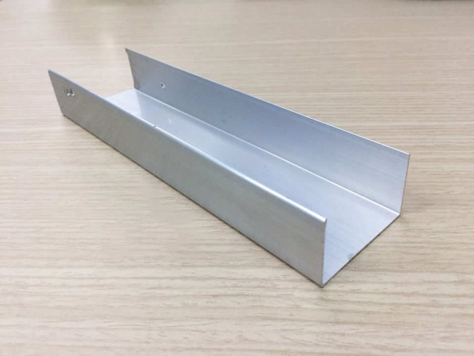 Aluminum U bar - Good quality, insulated Panel accessories