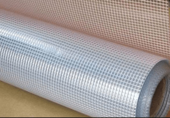 Reinforced glass mesh prevents surface cracking