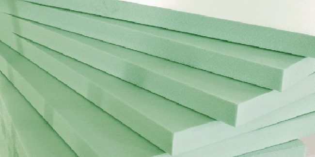 XPS foam panels are effective soundproofing and thermal insulation in the Central region