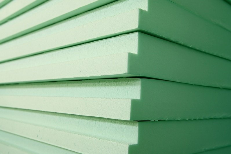 XPS foam panels are effective soundproofing and thermal insulation in the Central region